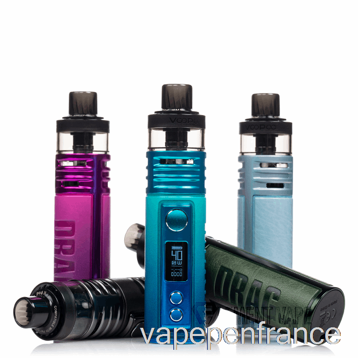 Voopoo Drag H40 Pod Mod Kit Stylo Vape Rose